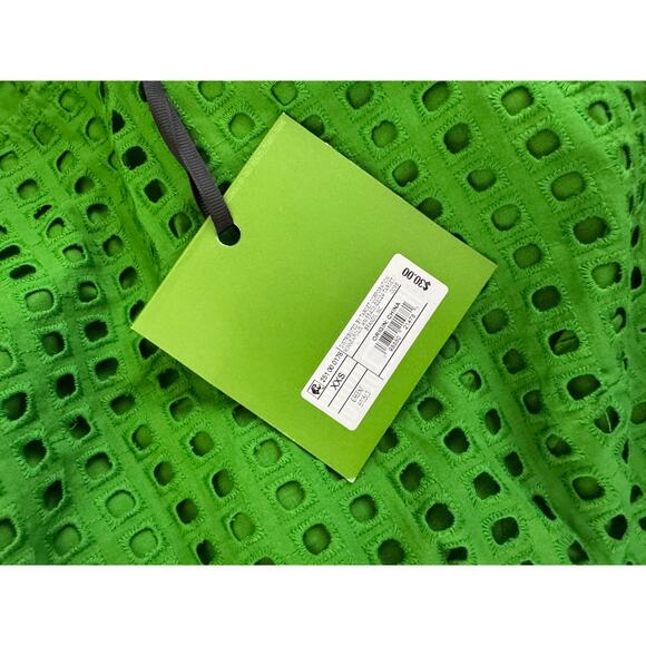 NWT GREEN Kate Spade New York x Target Women's Eyelet Shell Tank Top XXS - Picture 12 of 14